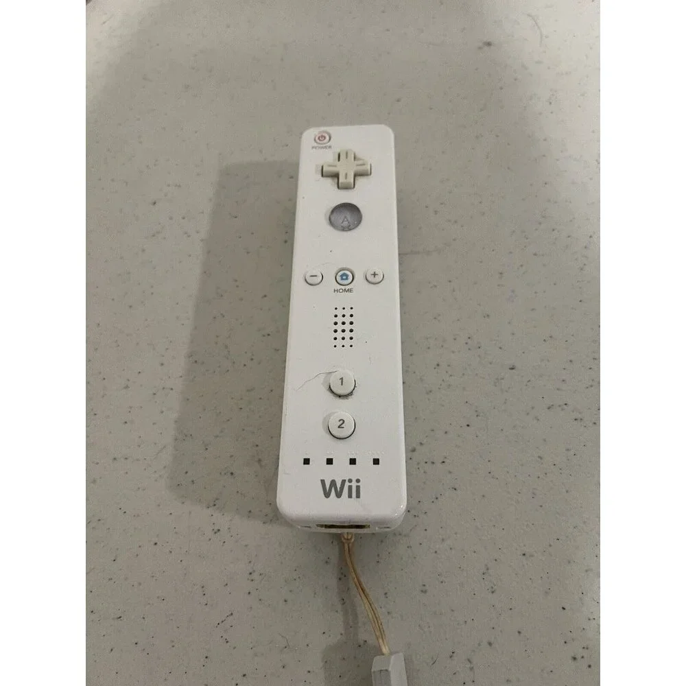 Official OEM Nintendo Wii Remote White RVL-003 Tested